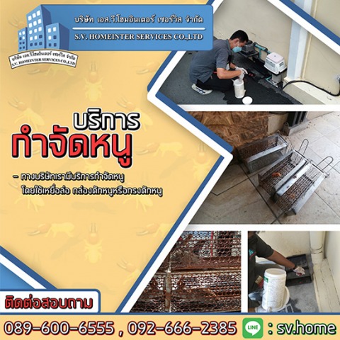 บริการกำจัดหนู นนทบุรี